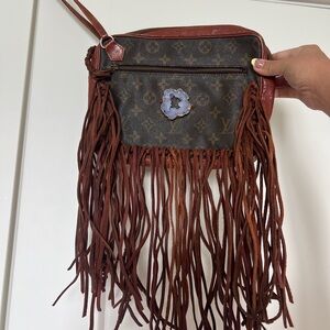 Vintage Boho clutch